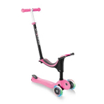 Самокат Globber Go Up Sporty Plus Lights розовый