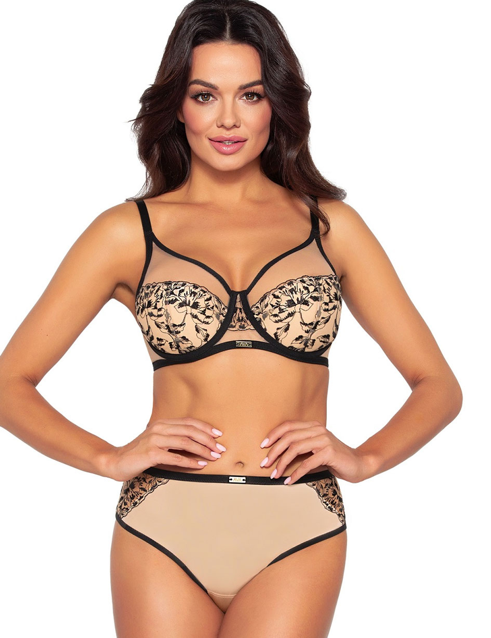 Трусы бразилиана Ava RETRO 2060 brazilian Beige