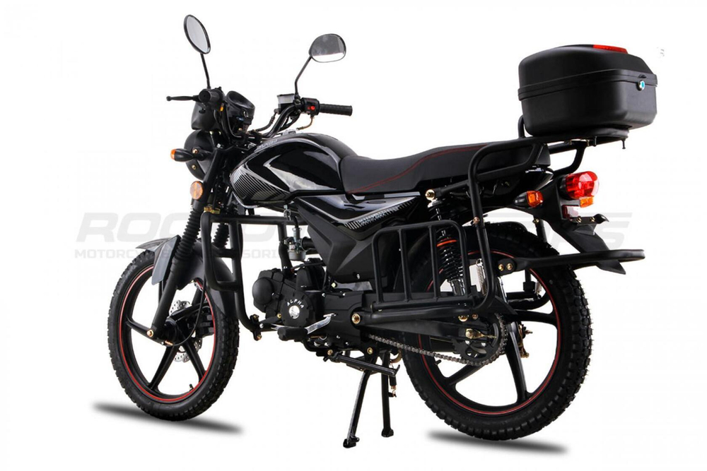 Мопед ROCKOT ALPHA TOURIST M-12 (черный глянцевый)