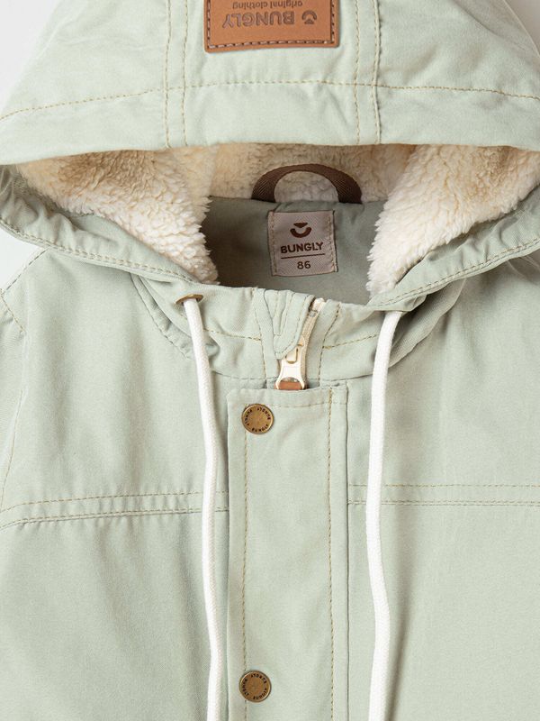 Парка демисезонная на меху 