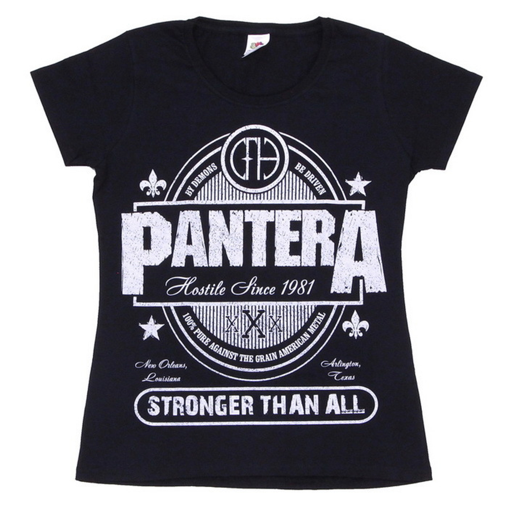 Футболка женская Pantera - Stronger Than All