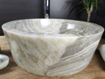 Раковина из оникса Drum Grey Medium DO-60201 45*45*15