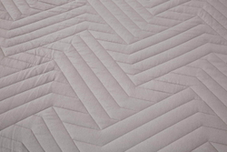 Покрывало 160х220 и наволочка 50х70 Sofi De MarkO Мориц серое