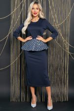 Платье Мэдисон (синее) П11651 LT Collection