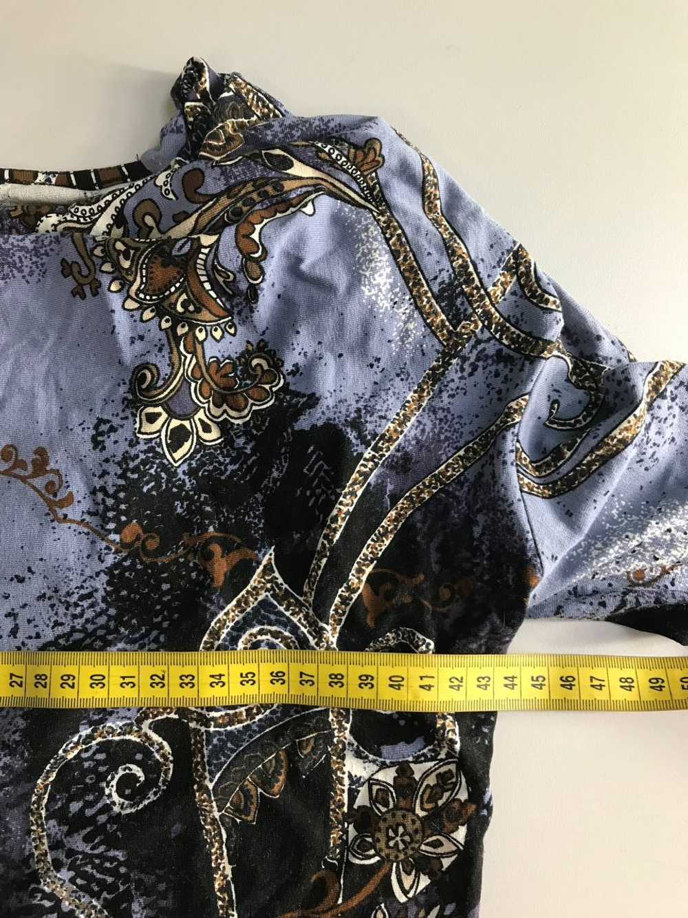 Блузка Comma, пестрая, маркировка 36, визуально на 42 размер