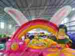 Надувная игра "Радужный кролик"