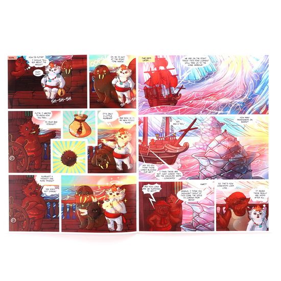 Шестакова О. Комикс "Снежный Корабль"