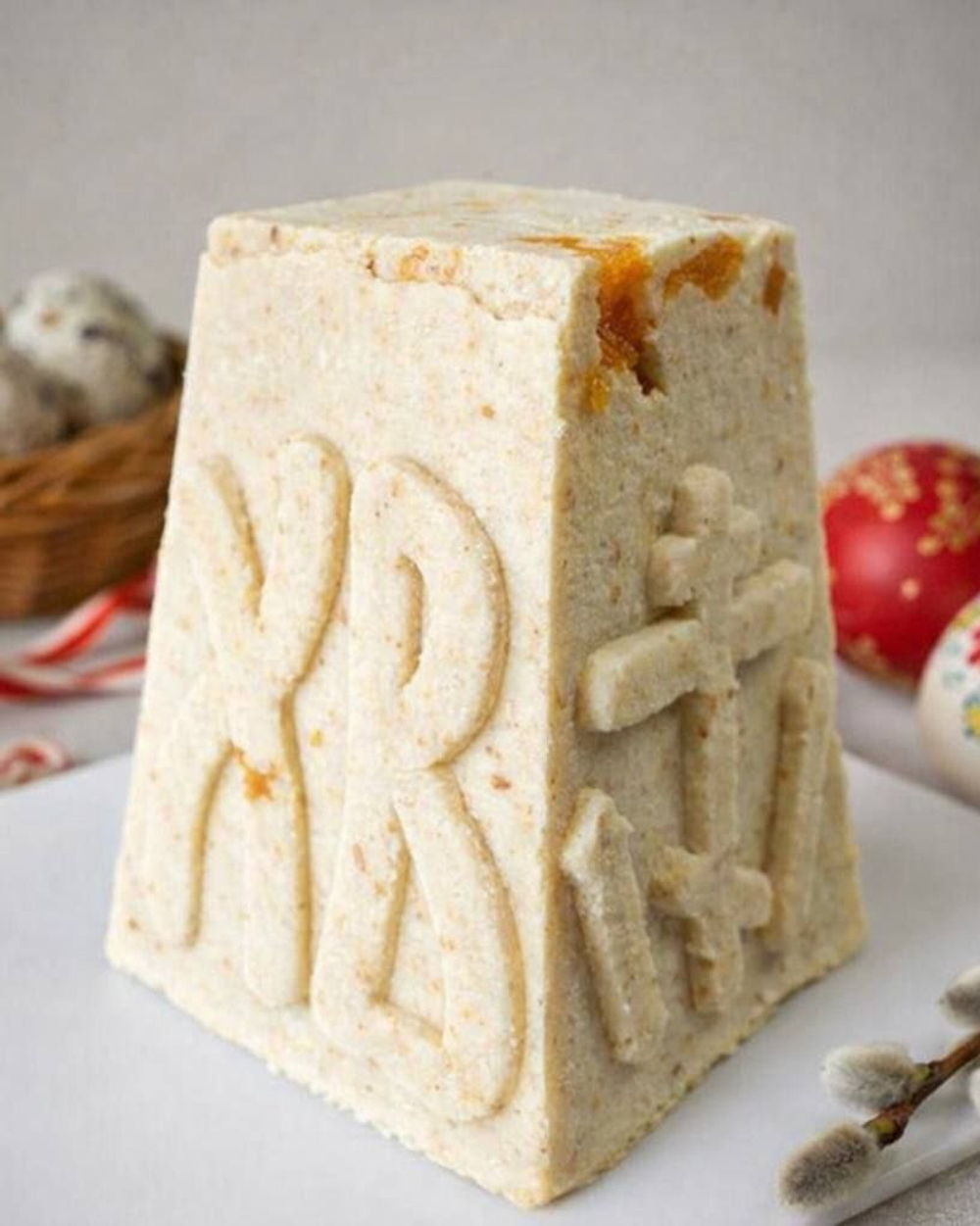 Пасха "творожная" без лактозы с курагой "Prana", 350 г