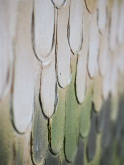 Панно декоративное с ручной росписью By Feel, 140х70 см, хаки