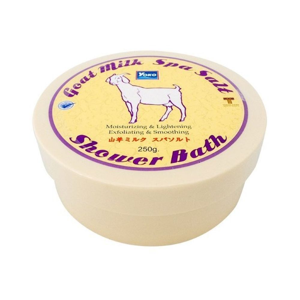 Скраб солевой с козьим молоком YOKO Goat Milk Spa Salt Shower Bath 250g