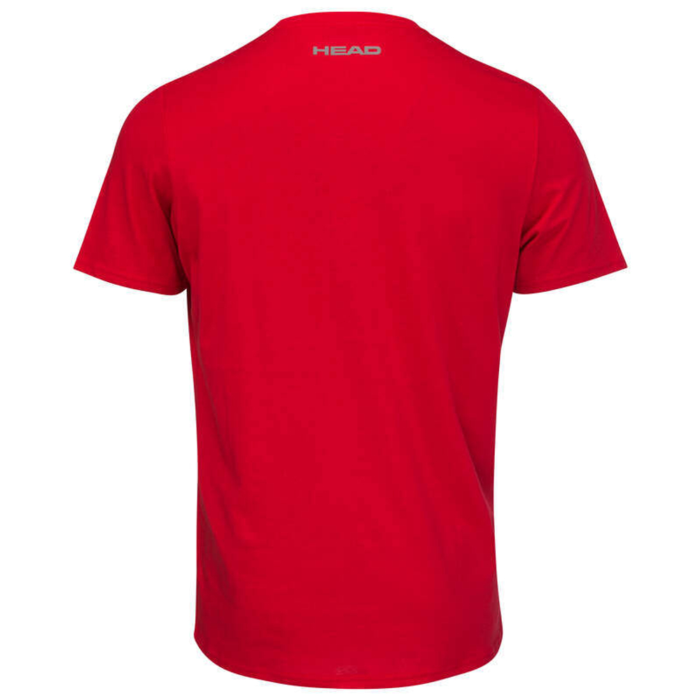 Детская теннисная футболка Head Club Basic T-Shirt - Red