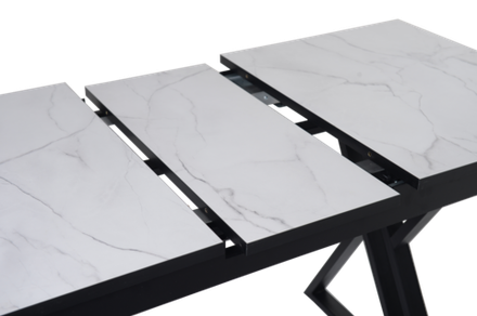 Стол Мир стульев Саен 18 Черный/Жемчужный Перито