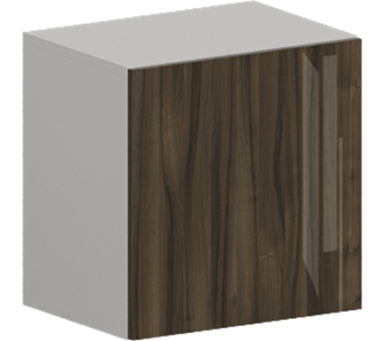 Кухня Модуль ШВГ 459 Графит / Орех Миланский