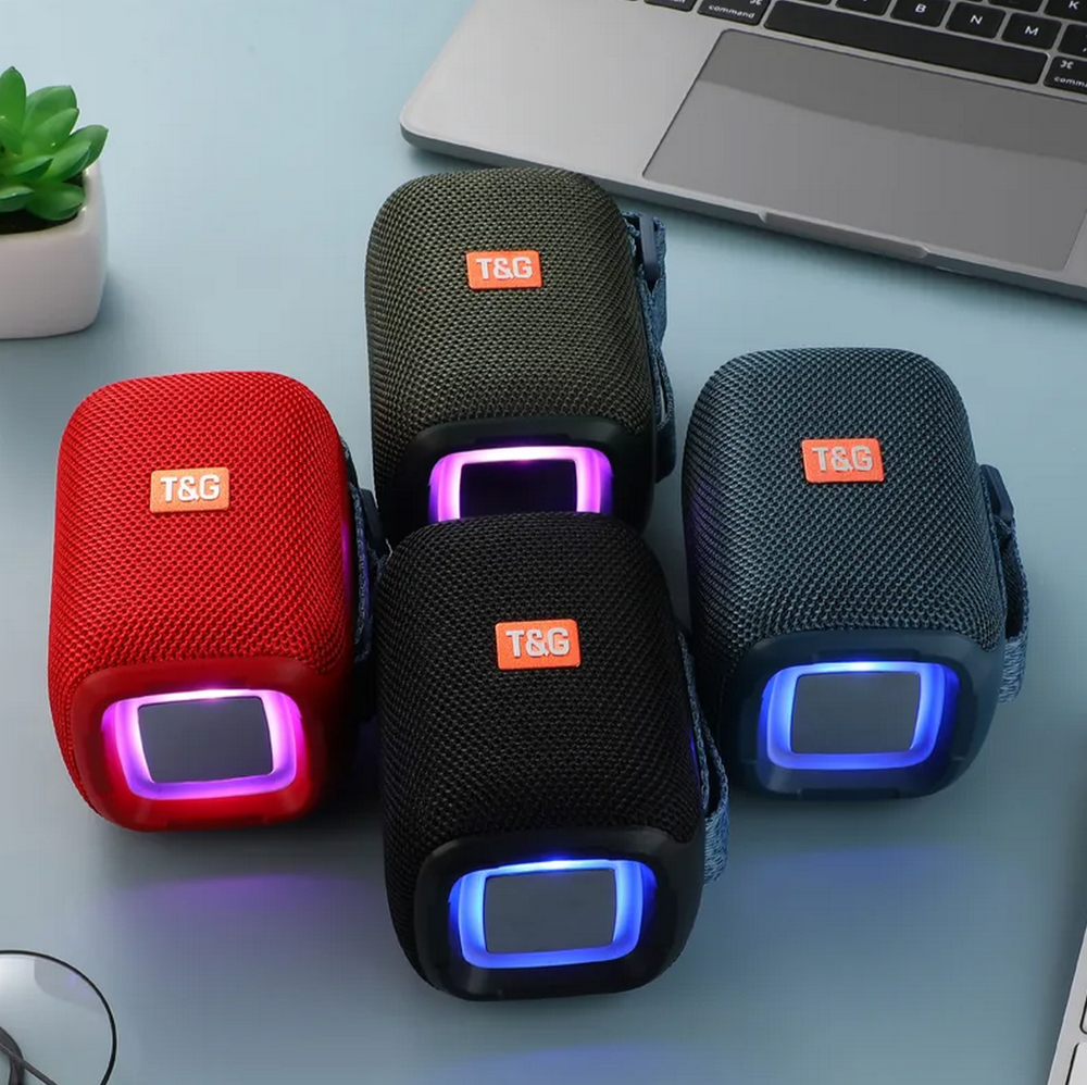 Беспроводная колонка TG-339 (5W/USB/FM) LED Flashing