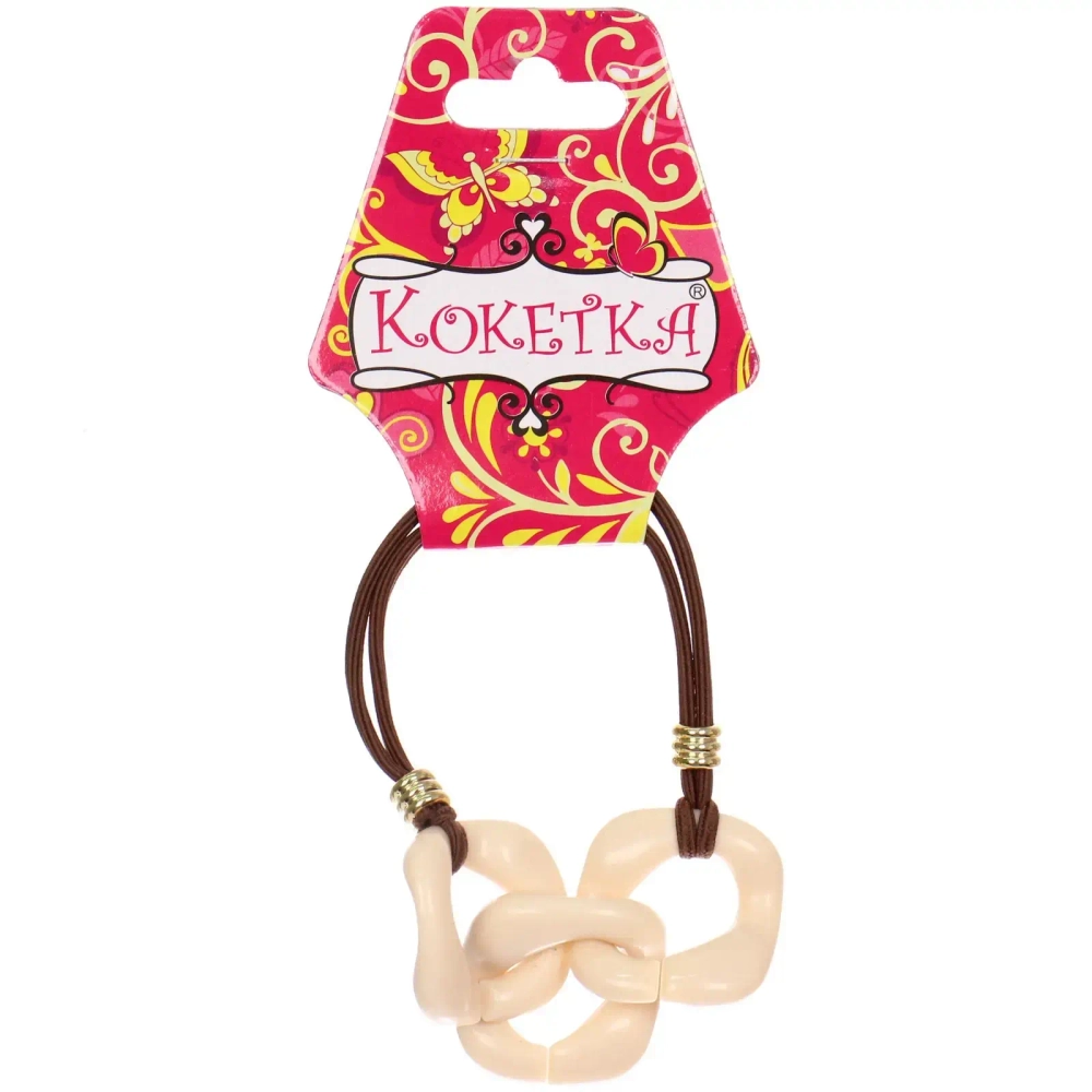 Резинка для волос «Лаванда», цепочка, микс 3 цвета, d-5,5см