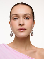 Серьги "Spider Queen Pearl" Silver