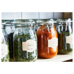 Банка для продуктов с крышкой IKEA KORKEN (КОРКЕН), Стекло, 1,8 л