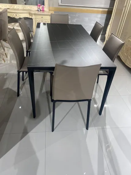 Стол Halden 180х90 см черная керамика