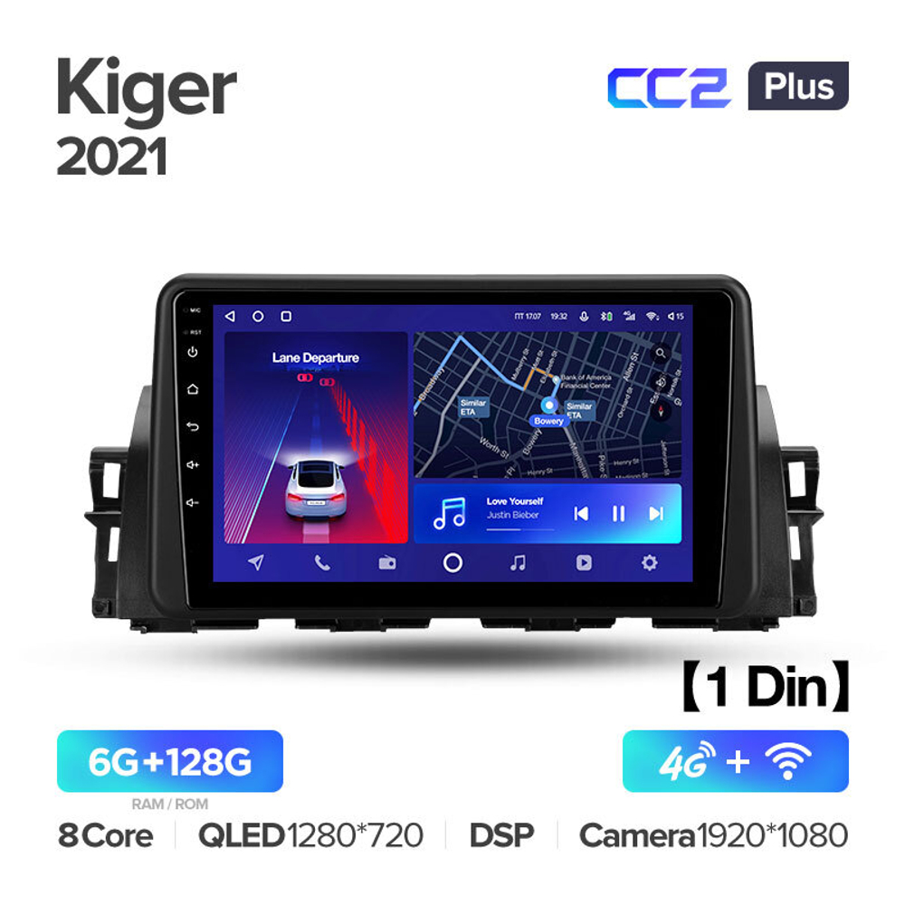 Teyes CC2 Plus 9"для Renault Kiger 2021