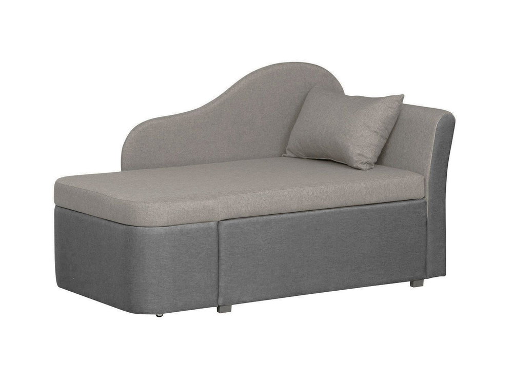 Тахта Мася-12 левый жаккард тесла дым/серый