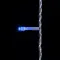 Светодиодный занавес 2*3 м., 600 синих LED ламп, прозрачный провод ПВХ, LTC (PCL602-10-2B)