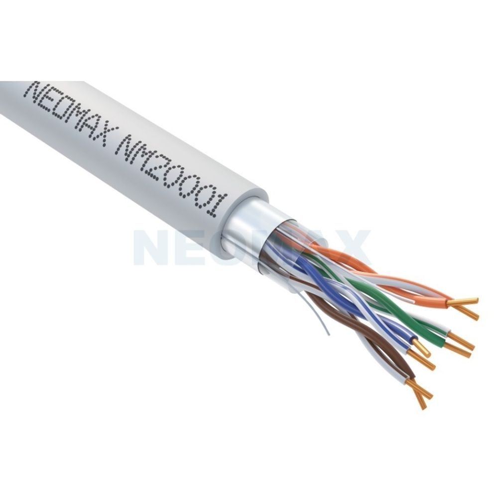 Кабель NEOMAX [NM20001] F/UTP cat.5e 4 пары (305 м) 0.52 мм (24 AWG) Медь PVC jacket