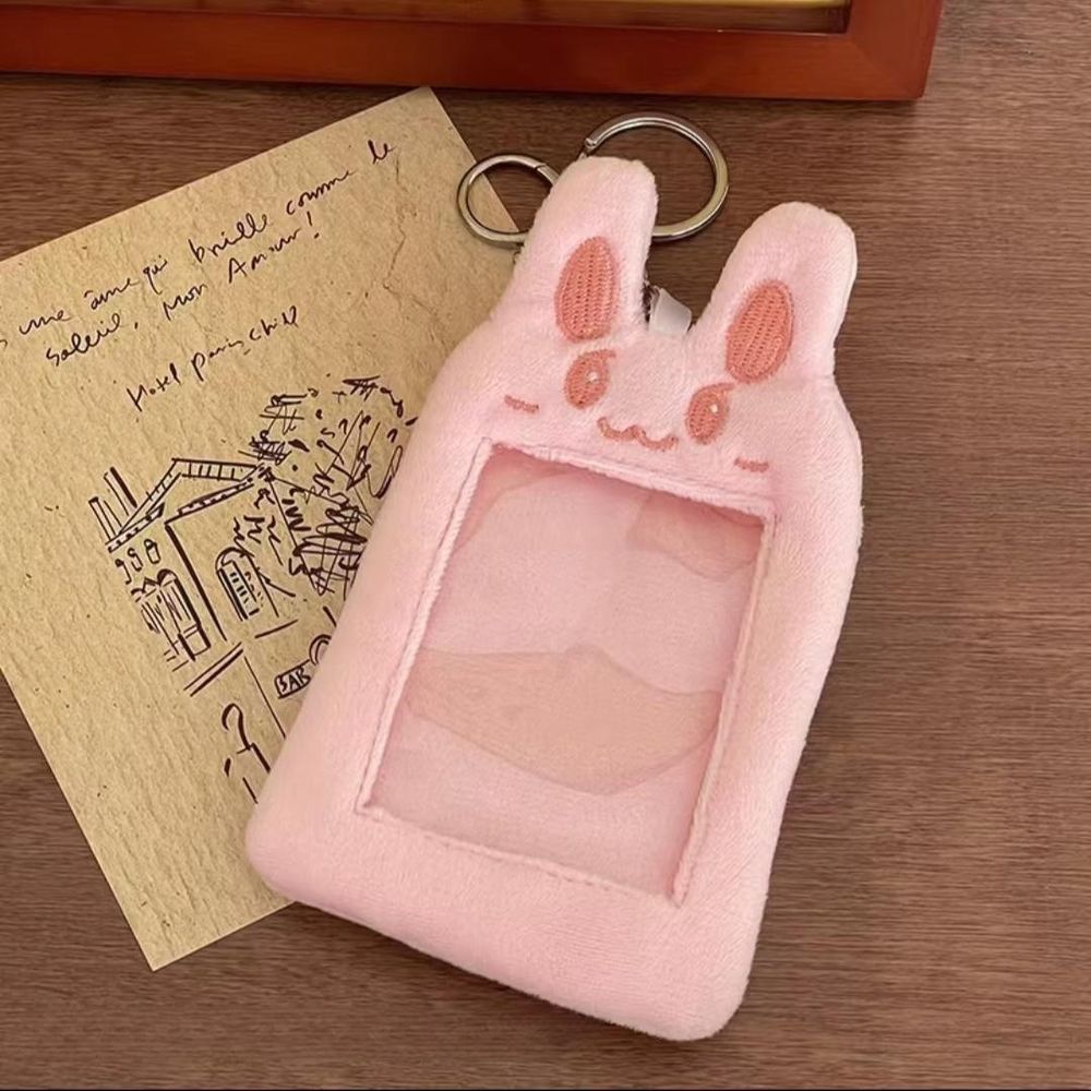 Мягкий кардхолдер «Розовый кролик»