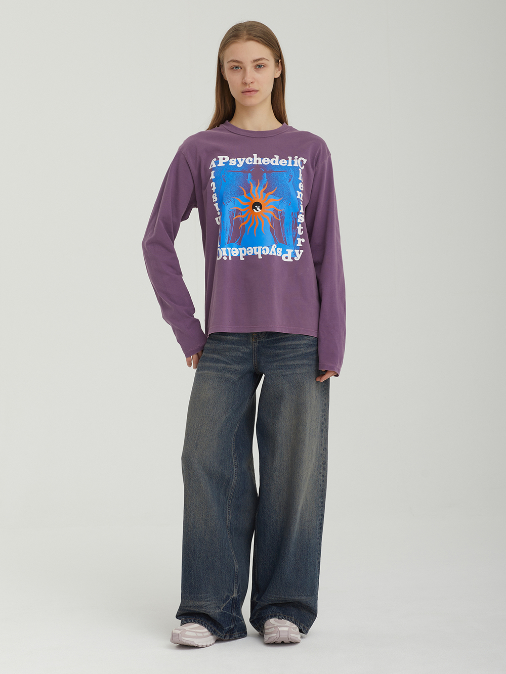 Женский Лонгслив Obey Psychedelic Chemistry