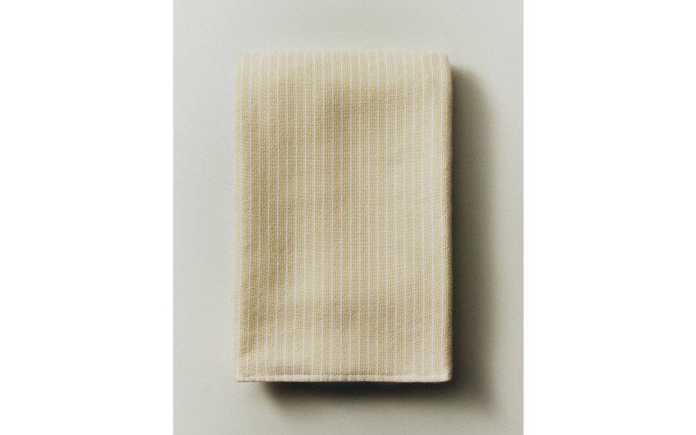 Zara Home кухонное полотенце из хлопка, узор в полоску, 70 50 см · 9279/026