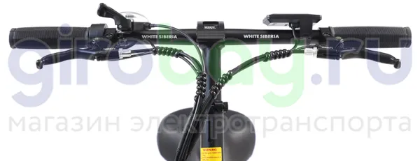 Электровелосипед WHITE SIBERIA SLAV PRO 1000W 48V/13A Silver Winter (Серебро) фото  6 фото №7