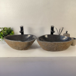 Раковина из речного камня ПАРА! RS-65346 52*33*16 0866