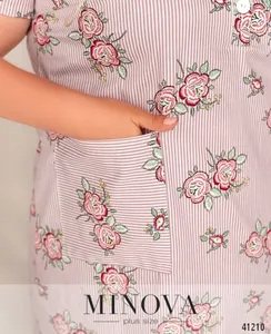 Платье 450Б-розовый Minova