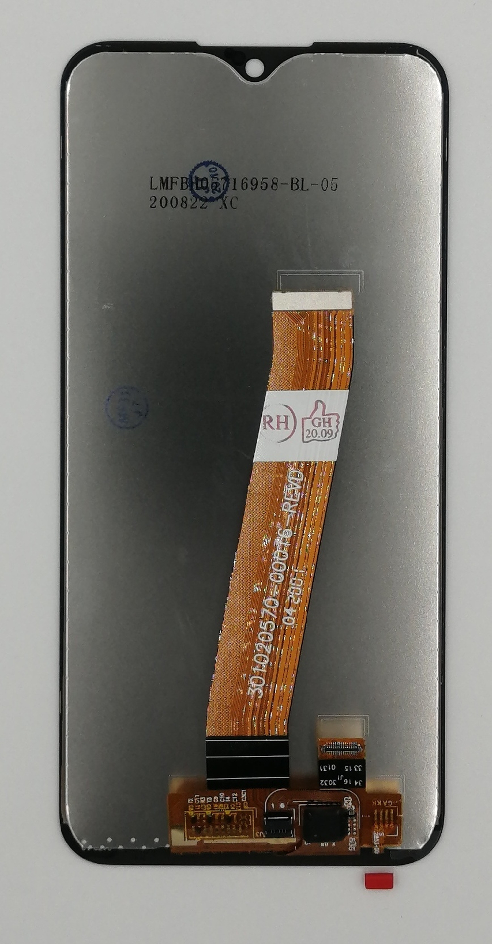 Дисплей для Samsung Galaxy A01/M01 (A015F/M015F) с тачскрином Черный (Узкий кон.)