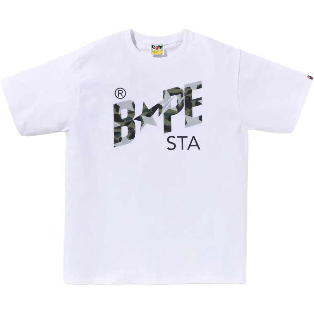 A Bathing Ape Bathing Ape Футболка Moderate Regular Straight Fit Summer Bap Ss26 053
