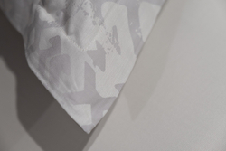 Простыня сатиновая прямая 270x280 Garda Decor бежевая однотонная