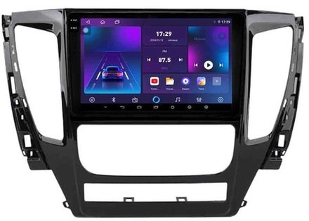 Магнитола для Mitsubishi Pajero Sport 3 2020-2024, Montero Sport - Parafar PF231RN2K на Android 13, QLED+2K, ТОП процессор, 4Гб+32Гб, CarPlay, 4G SIM-слот
