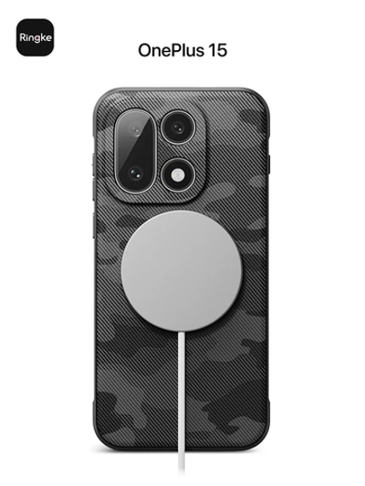 Чехол для OnePlus 15 противоударный с усиленными углами RINGKE, камуфляж