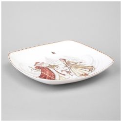 БЛЮДО LEFARD "МОРОЗКО" КВАДРАТНОЕ 25X4 CM (КОР=12ШТ.)