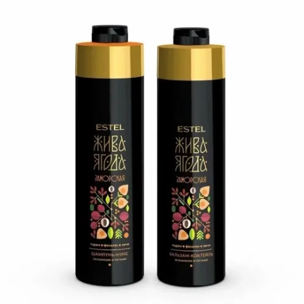 Набор для волос Жива ягода заморская, Estel (Шампунь - 1000 мл., Бальзам - 1000 мл.)