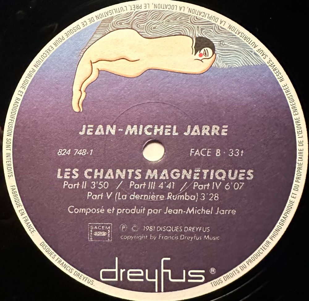Jarre - Les Chants Magnetiques (Франция 1981г.)