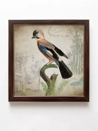 Картина на стену интерьерная на хосте 22,5*22,5 см