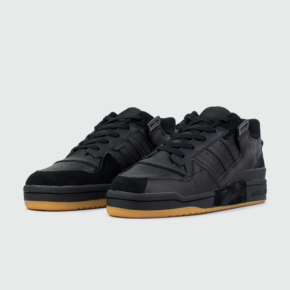 Кроссовки Adidas Forum Low Black / Gum Ftwr. Wmns