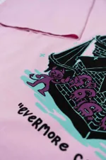 Футболка Out Block Evermore Castle розовая