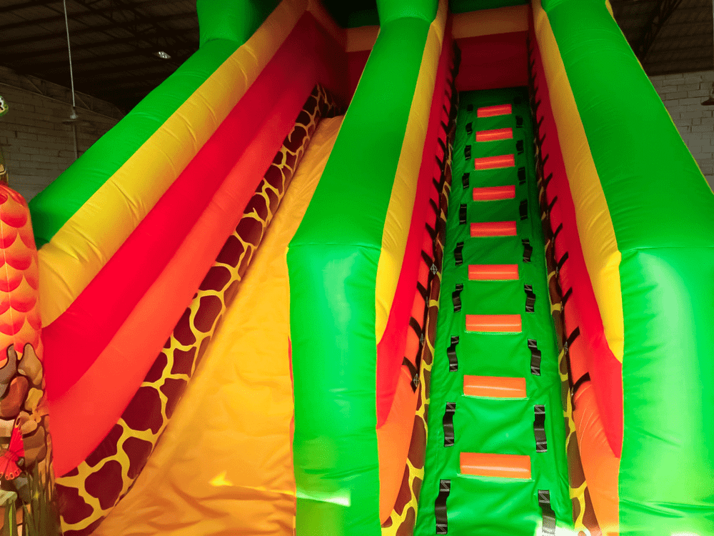 Коммерческий надувной батут «Слоник и друзья», 7*5*6 м