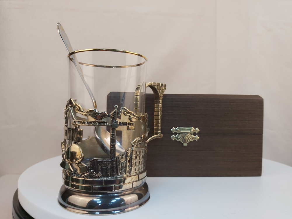 Подстаканник "Подарок строителю"