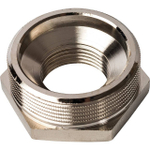 Футорка STOUT SFT 0029 - 2" x 1" (для стальных труб, латунь никелированная)