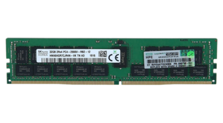 Модуль памяти для сервера HPE 32GB DDR4 PC4-21300 (2666 МГц) 840758-091, REG ECC CL19 1.2V 850881-001