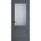 Цена на Межкомнатная дверь экошпон Profilo Porte PSC-57 графит остеклённая Купить Межкомнатная дверь экошпон Profilo Porte PSC-57 графит остеклённая