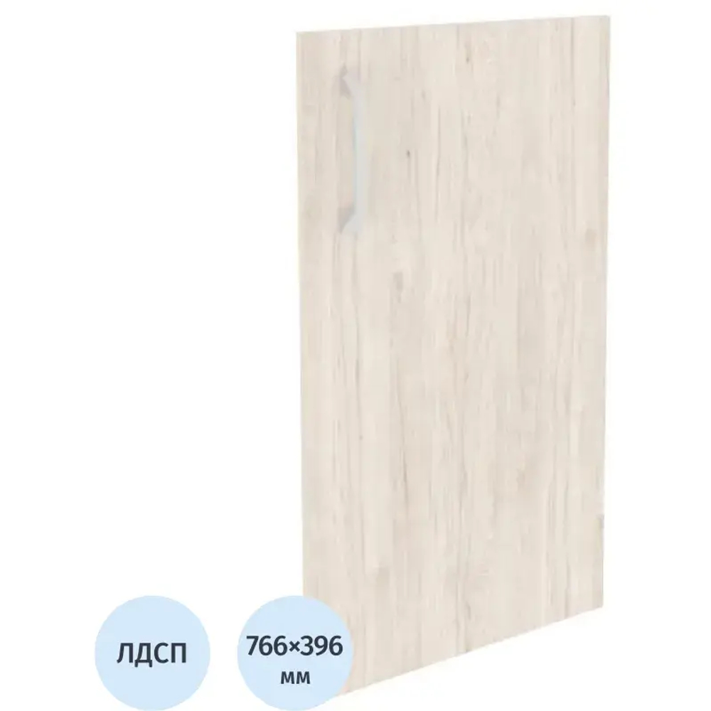 Дверь ONIX ЛДСП низкая правая (1шт) O.D-3(R) денвер светлый В766