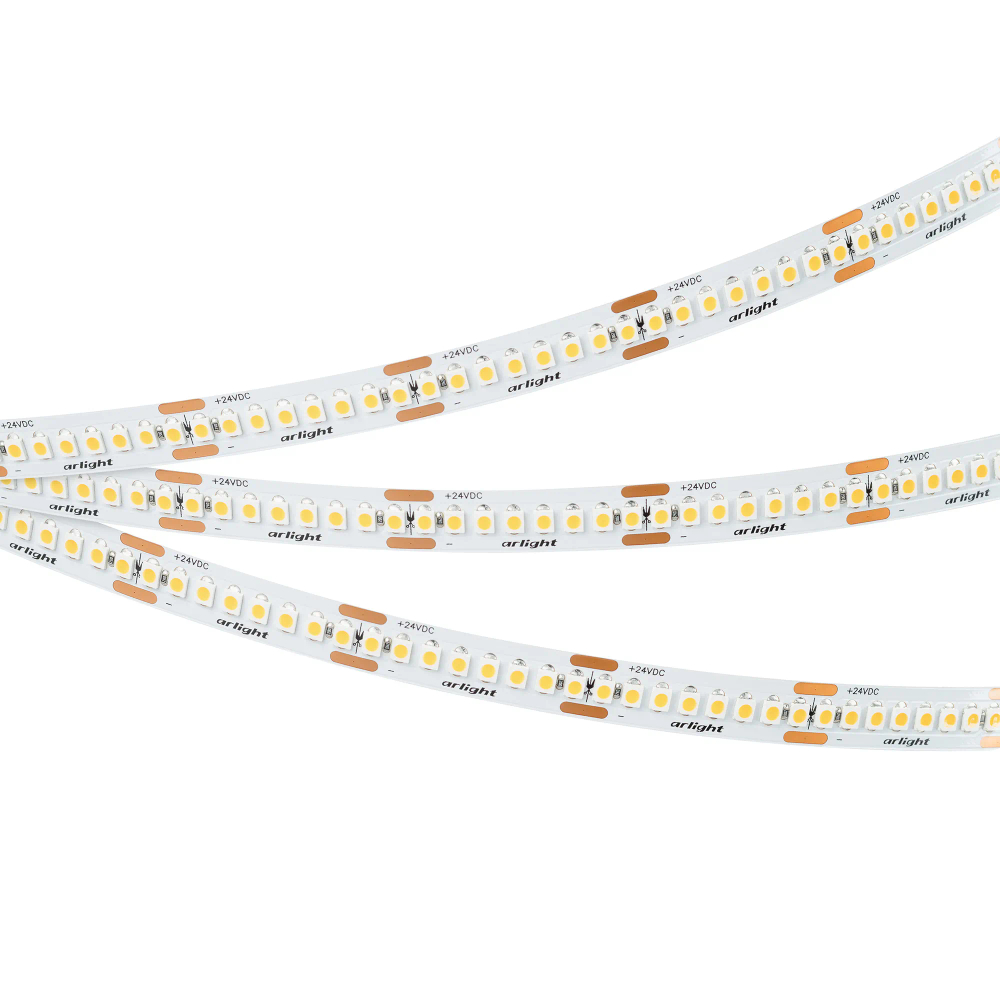 Светодиодная лента UL-A240-10mm 24V Cool 8K (19 W/m, IP20, 5m) (Arlight, 7 лет) 052601